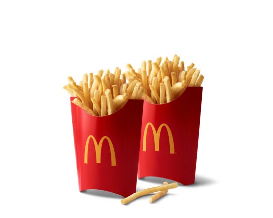 Order 2 Large Fries food online from McDonald's store, Saint Paul on bringmethat.com