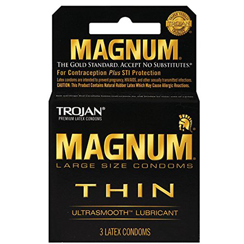 Order Trojan Magnum Thin Condom 3 Pack food online from 7-Eleven store, Natick on bringmethat.com