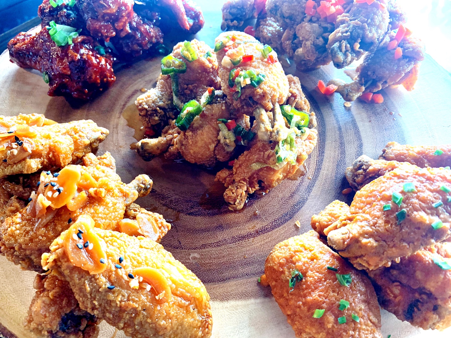 Order CHEF KANG'S KOREAN FRIED WINGS  food online from Bon Bon Tap store, Los Angeles on bringmethat.com