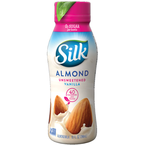 Order Silk Almond Unsweetened Vanilla Almond Milk 10oz food online from 7-Eleven store, Natick on bringmethat.com