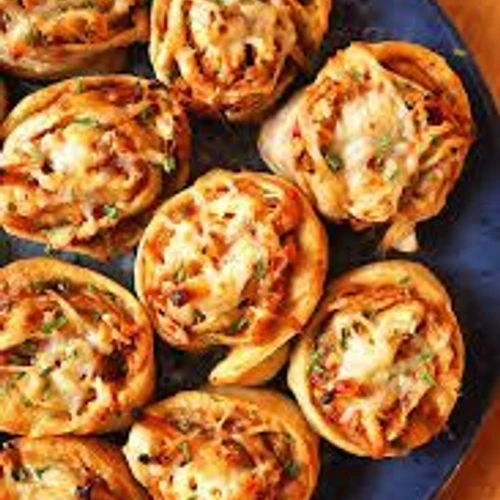 BBQ Chicken Pizza Roll from Roma Pizza
