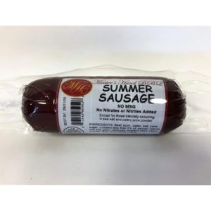 Order Master's Hand BBQ- Summer Sausage food online from A Taste Of Indiana store, Indianapolis on bringmethat.com