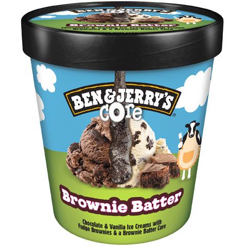 Order Ben & Jerry's Brownie Batter Core Pint food online from 7-Eleven store, Charlotte on bringmethat.com