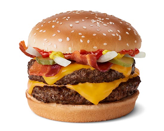 Order Double Bacon Quarter Pounder with Cheese food online from McDonald's store, Saint Paul on bringmethat.com