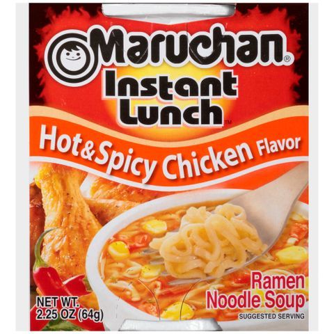 Order Maruchan Instant Lunch Hot & Spicy Chicken food online from 7-Eleven store, Willis on bringmethat.com