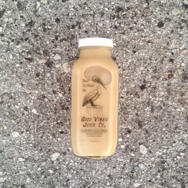 Order Almond Cold Brew Not Milk food online from Good Vibes Juice Co store, Largo on bringmethat.com