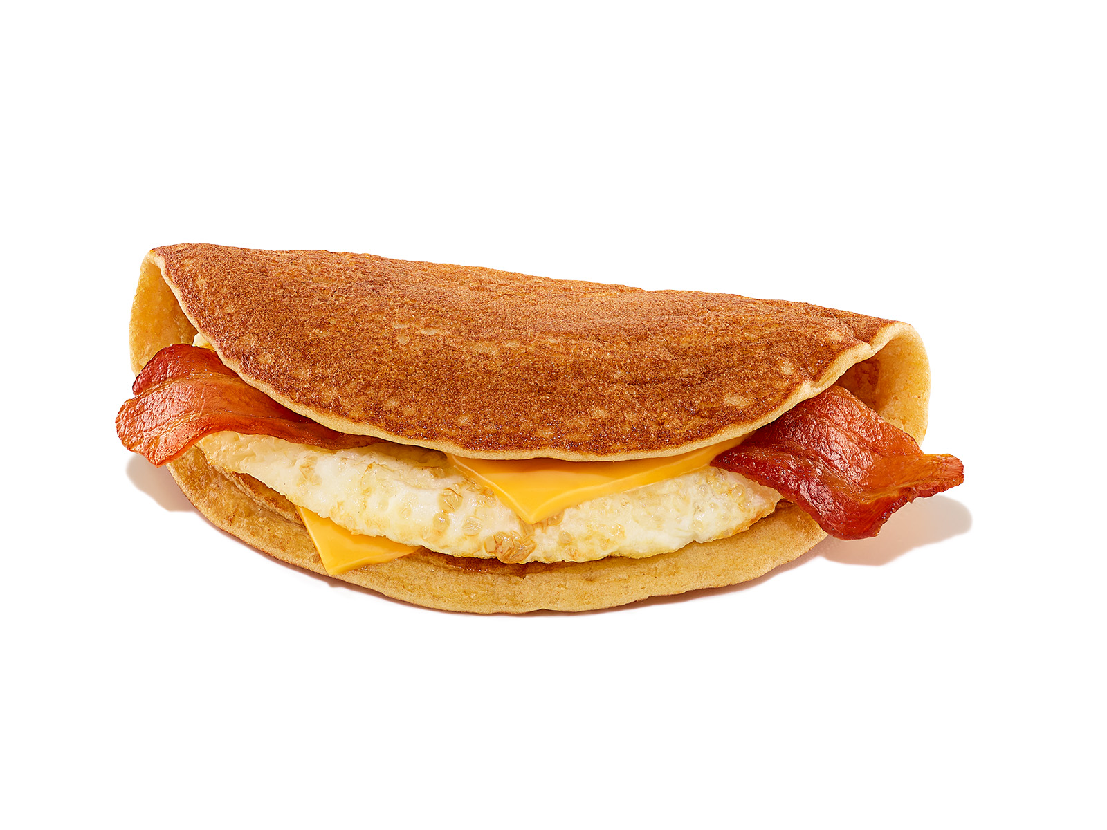 Order Pancake Wake-Up Wrap® - Bacon, Egg & Cheese food online from Dunkin store, Souderton on bringmethat.com