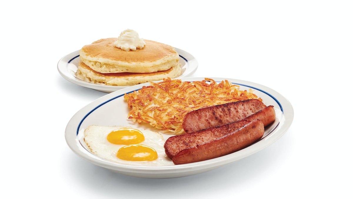 Order Smokehouse Combo food online from Ihop store, Grand Rapids on bringmethat.com