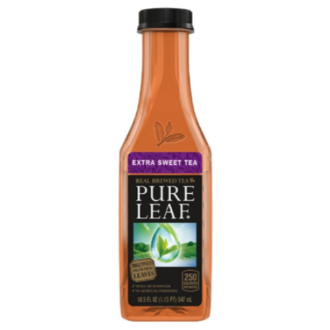 Order Pure Leaf Extra Sweet Tea 18.5oz food online from 7-Eleven store, Aurora on bringmethat.com