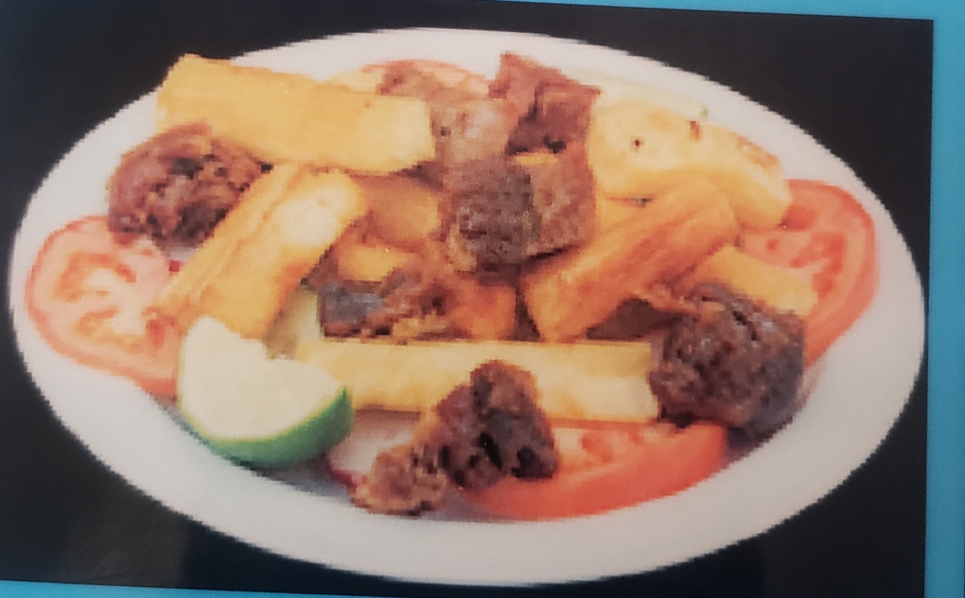 Order Yuca Frita con Chicharro food online from Conchagua Restaurant & Pupuseria #2 store, Lynwood on bringmethat.com