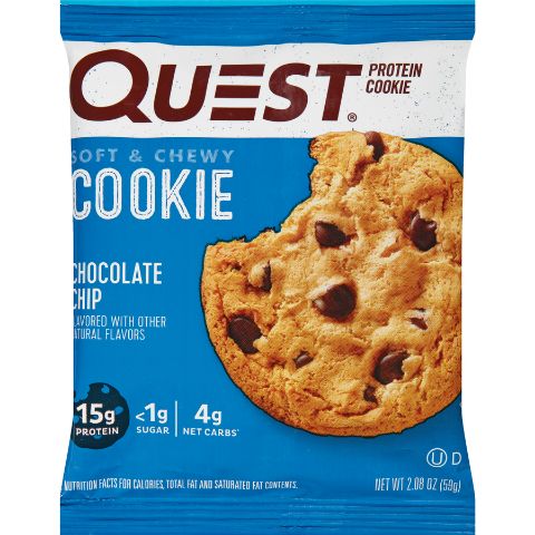 Order Quest Protien Cookie Double Chocolate Chip 2.08oz food online from 7-Eleven store, Natick on bringmethat.com