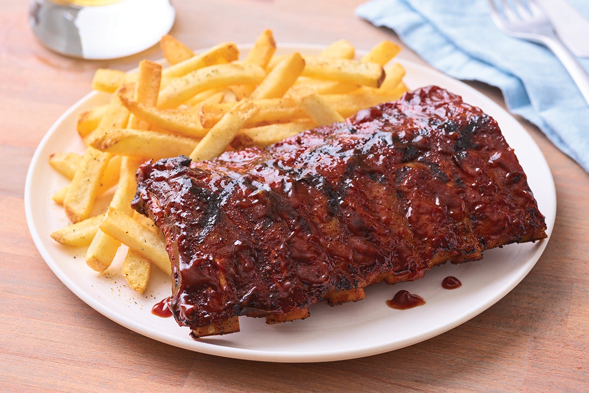 Order Half Rack Double-Glazed Baby Back Ribs food online from Applebee's store, Royersford on bringmethat.com