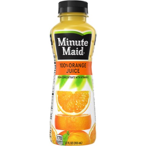 Order Minute Maid Orange Juice 12oz food online from 7-Eleven store, Aurora on bringmethat.com