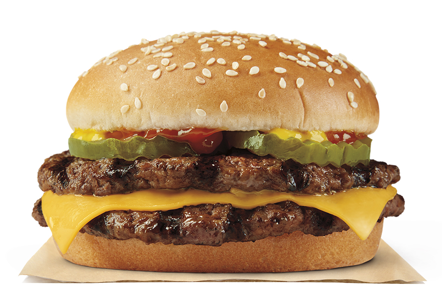 Order Double Cheeseburger food online from Burger King store, Jupiter on bringmethat.com