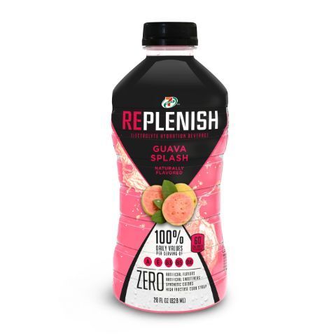 Order 7-Select Replenish Guava Splash 28oz food online from 7-Eleven store, Wakefield on bringmethat.com