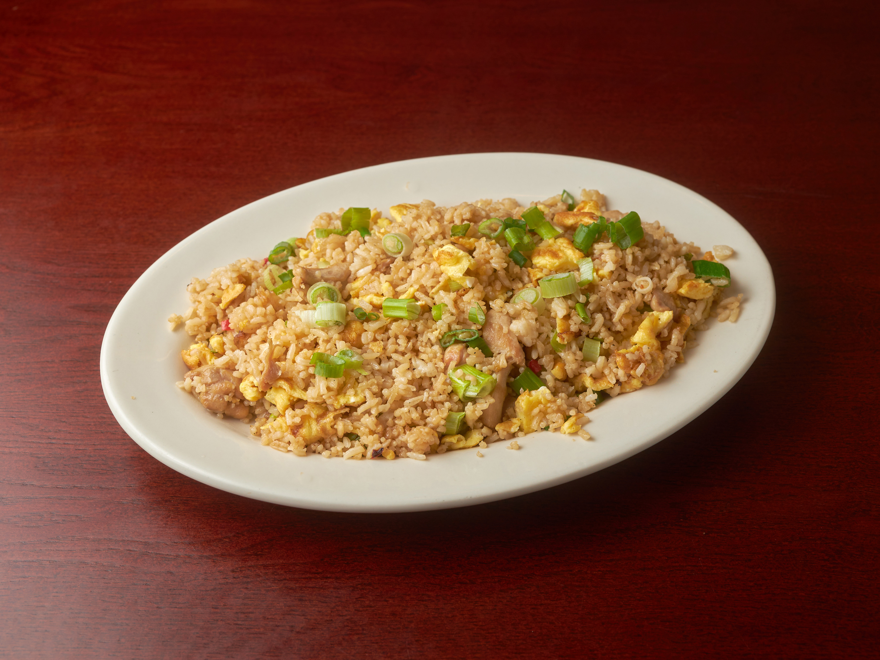 Order Arroz Chaufa de Pollo food online from Don Miguel Restaurant store, Jamaica on bringmethat.com