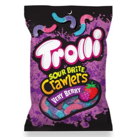 Order Trolli Sour Brite Crawlers Very Berry 5oz food online from Circle K And Liquors store, Fontana on bringmethat.com