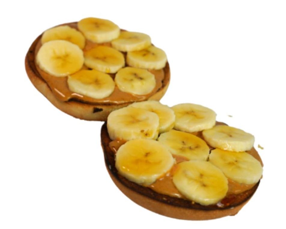 Order Nutty Nanner Bagel food online from 3Natives store, Jupiter on bringmethat.com