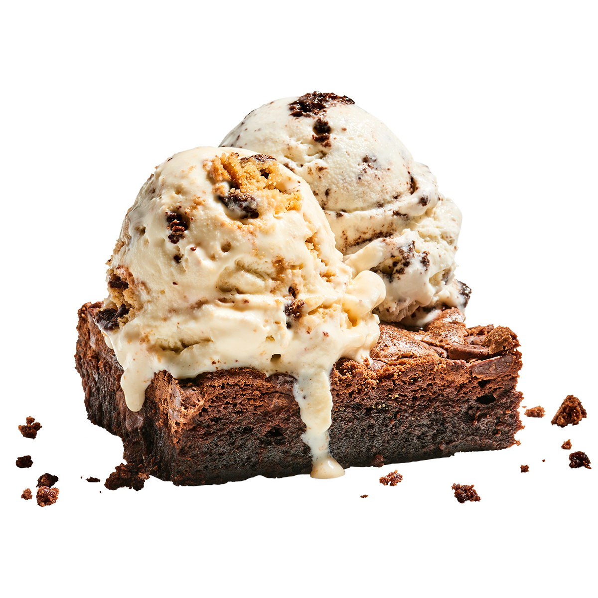 Order Ice Cream on a Brownie food online from Insomnia Cookies store, Harrisonburg on bringmethat.com