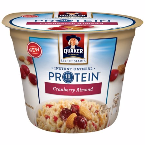Order Quaker Instant Oatmeal Cup Almond Cranberry 2.18oz food online from 7-Eleven store, Wakefield on bringmethat.com
