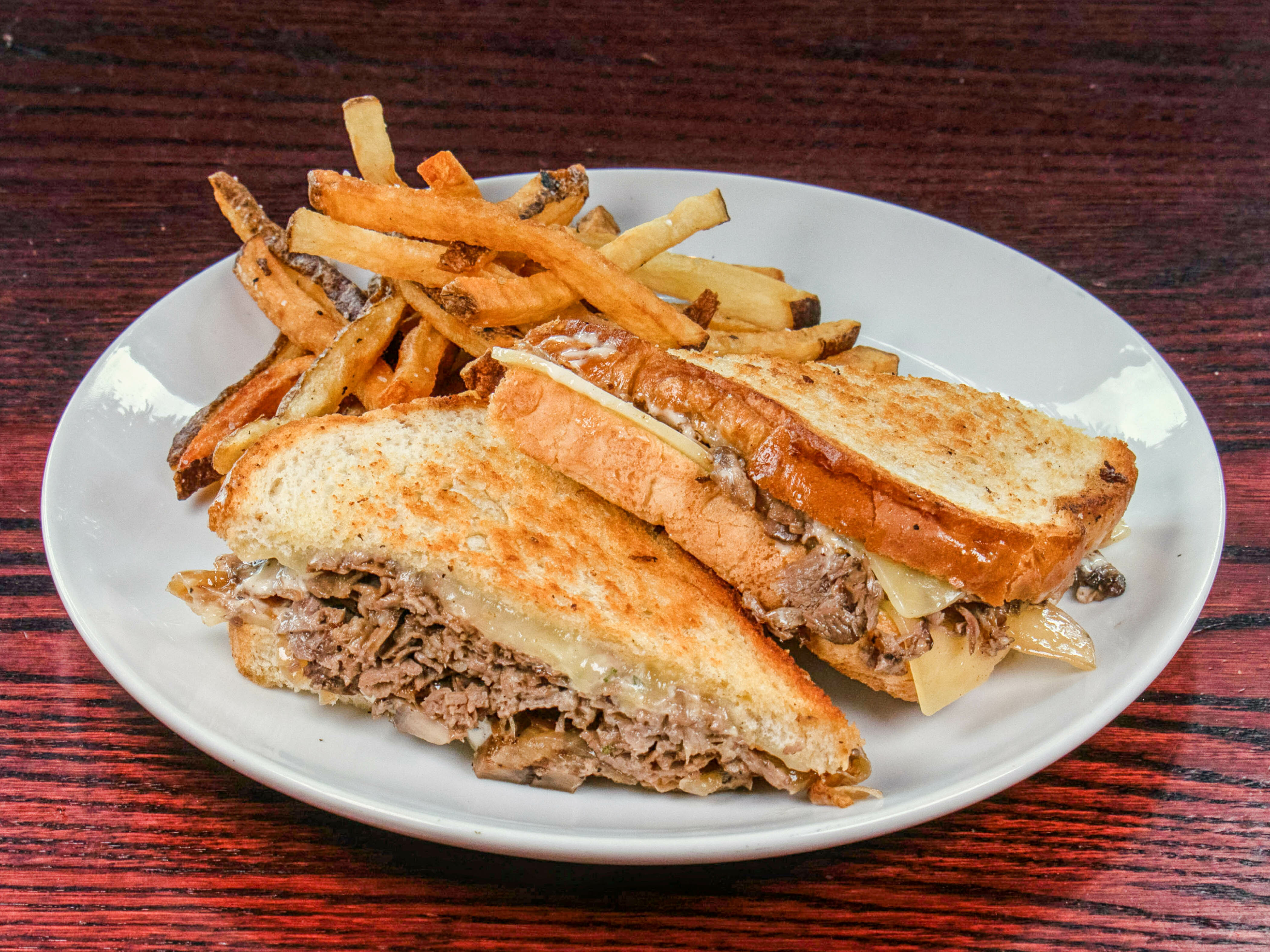 Order Prime Rib Grilled Cheese Sandwich food online from The Bungalow Lakehouse store, Sterling on bringmethat.com