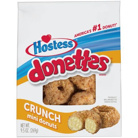Order Hostess Donettes Crunch Bag 9.5oz food online from 7-Eleven store, Wakefield on bringmethat.com