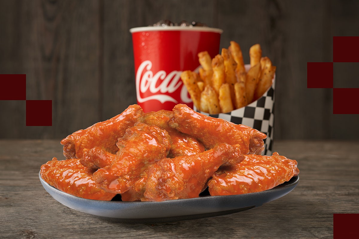 Order 10pc Classic Wings Combo food online from Checkers store, Linthicum Heights on bringmethat.com