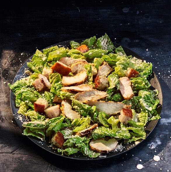 Order Caesar Salad With Chicken food online from Panera store, Manassas on bringmethat.com