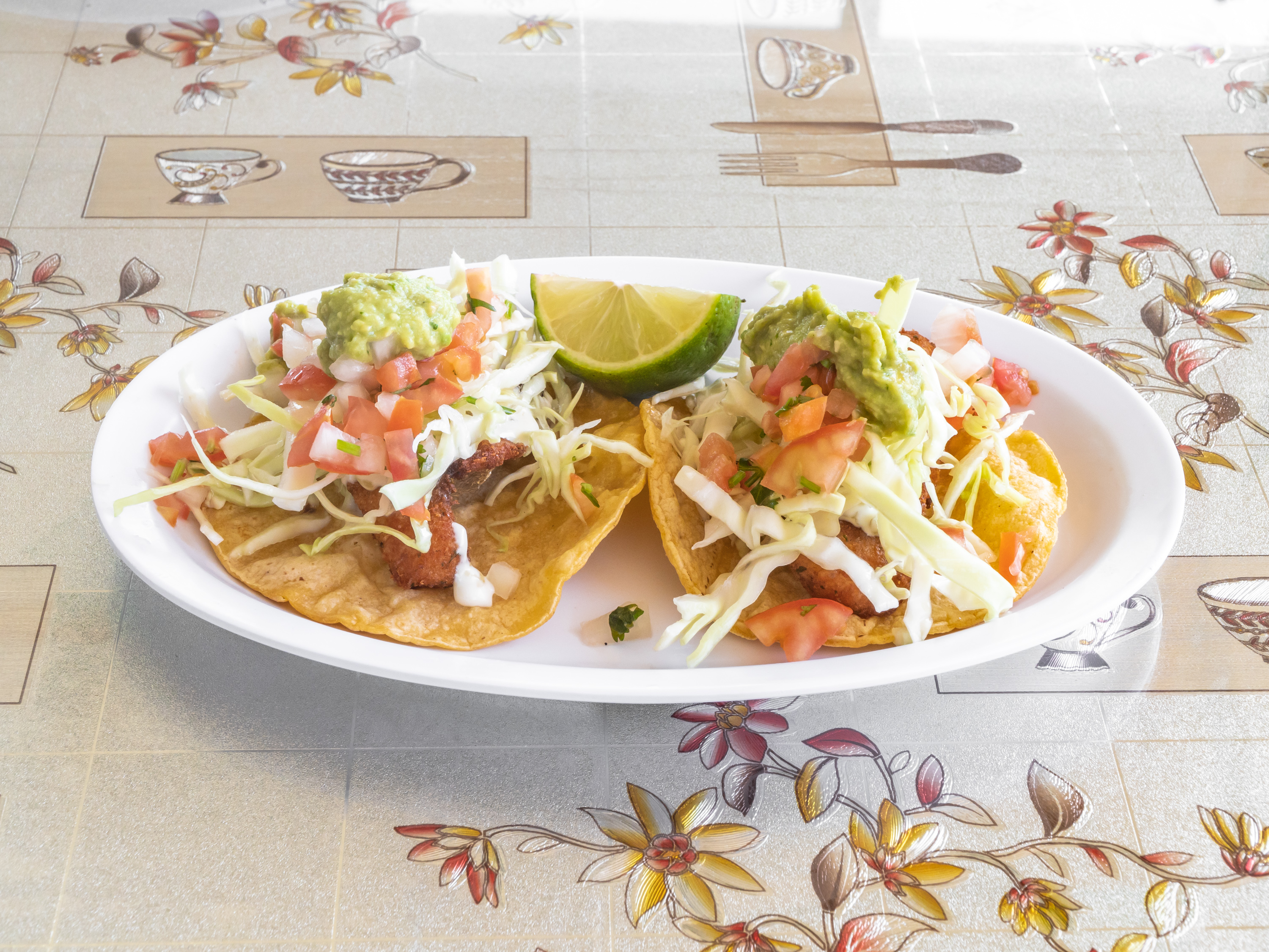 Order 9. Fish Taco food online from Ximapa Mexican Food store, Montebello on bringmethat.com