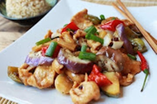 Order Eggplant Deluxe food online from Pad Thai store, Quincy on bringmethat.com