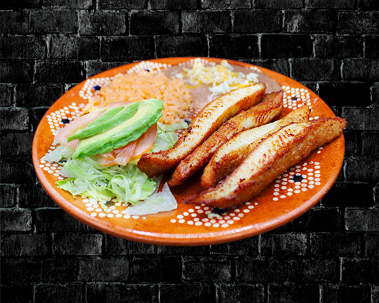 Order 6. Fish Combo food online from Rivas Mexican Grill#4 store, Henderson on bringmethat.com