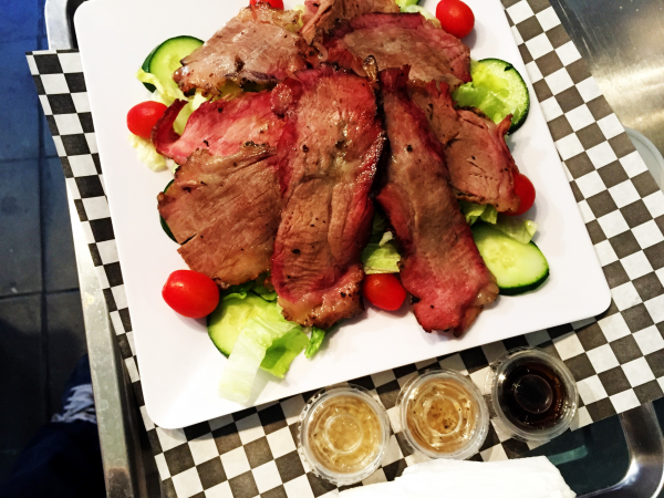 Order Tri Tip Salad food online from The Corner 10Th store, Long Beach on bringmethat.com