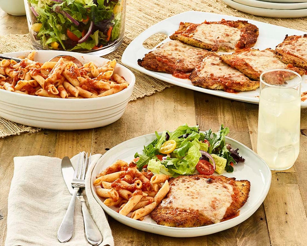 Order Family Bundle Chicken Parmesan food online from Carrabba's Italian Grill store, Murrells Inlet on bringmethat.com