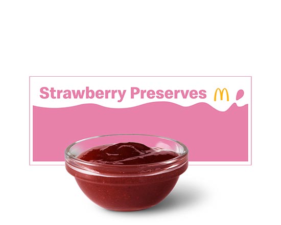 Order Strawberry Preserve food online from McDonald's store, Hemet on bringmethat.com