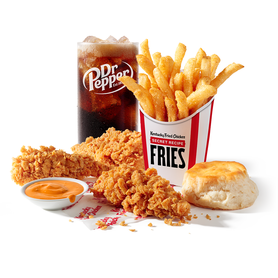 Order 5 pc. Tenders Combo food online from KFC store, Thomasville on bringmethat.com