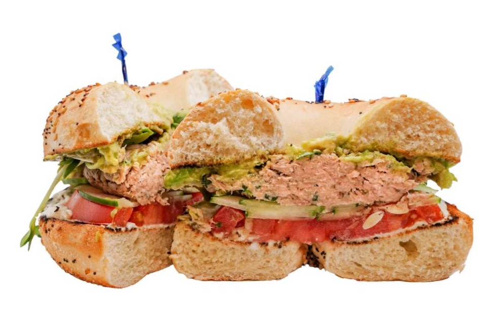 Order The Mission Beach Bagel food online from 3Natives store, Jupiter on bringmethat.com