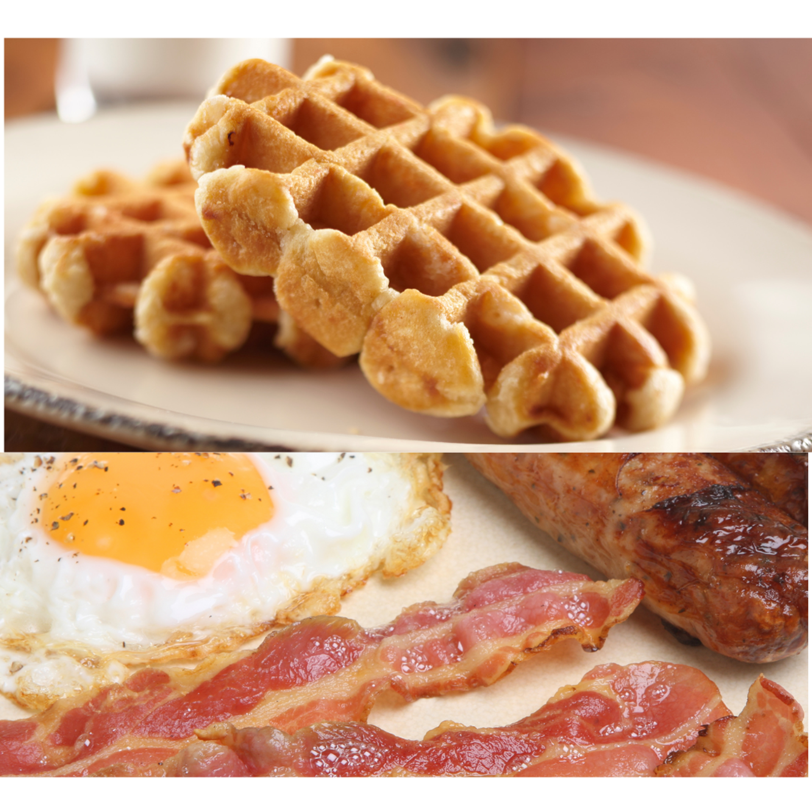 Waffle Breakfast Platter from Coffeeholics