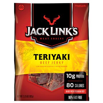 Order Jack Link's Teriyaki Jerky 3.25oz food online from Sheetz store, Goldsboro on bringmethat.com