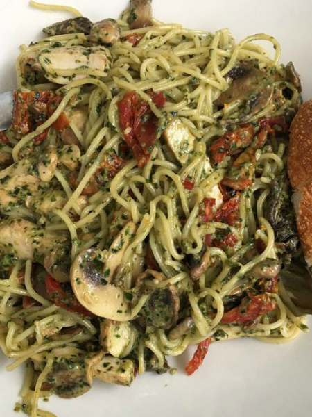 Order Chicken Pesto Pasta food online from Citrus on Sunset #2 store, West Hollywood on bringmethat.com