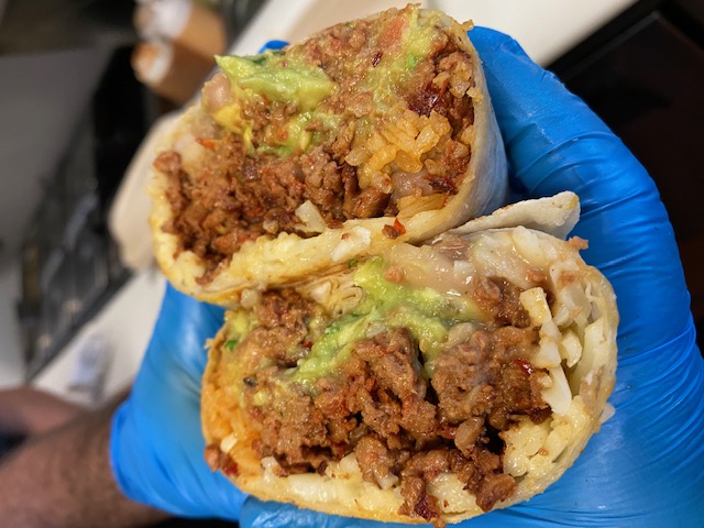 Order Vegan Burrito food online from Taco Bros store, Wyandotte on bringmethat.com
