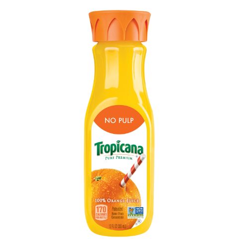 Order Tropicana Orange Juice, No Pulp 12oz food online from 7-Eleven store, Bellflower on bringmethat.com