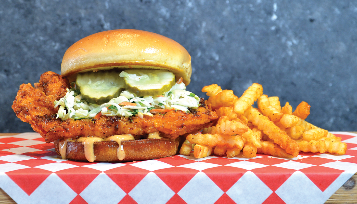 Order Fan Favorite! Hot Chicken Sandwich food online from Nashville Hot Chicken Shack store, Newhall on bringmethat.com