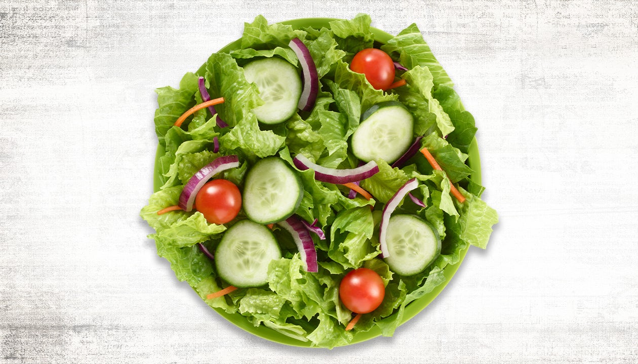 Order Garden Salad food online from Pasqually Pizza & Wings store, Altamonte Springs on bringmethat.com