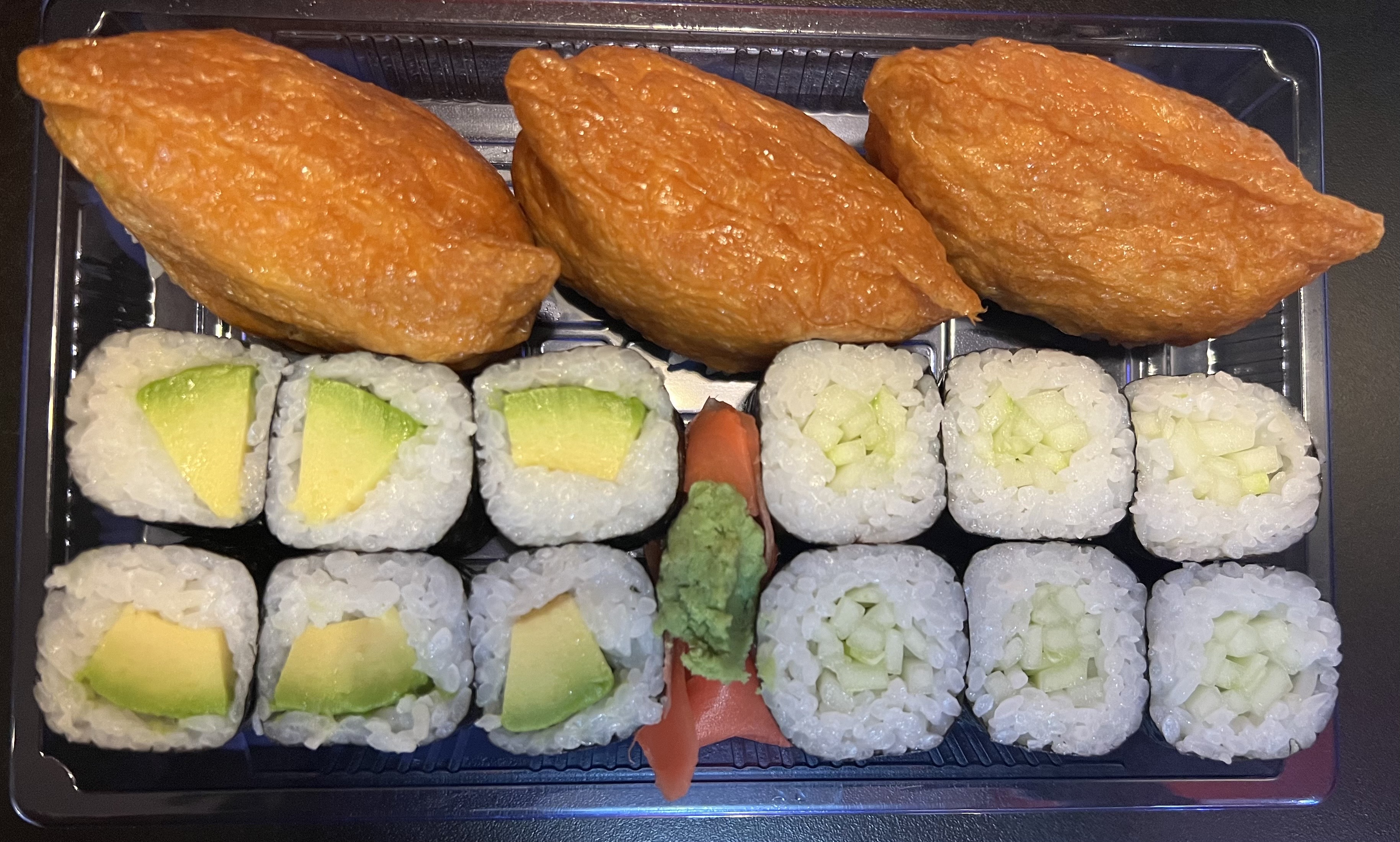 Menu 2 - Free comes with Miso Soup & homemade salad cabbage free! from Sushi Factory