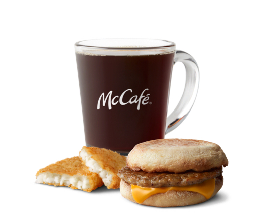 Order Sausage McMuffin Meal food online from McDonald's store, Anchorage on bringmethat.com