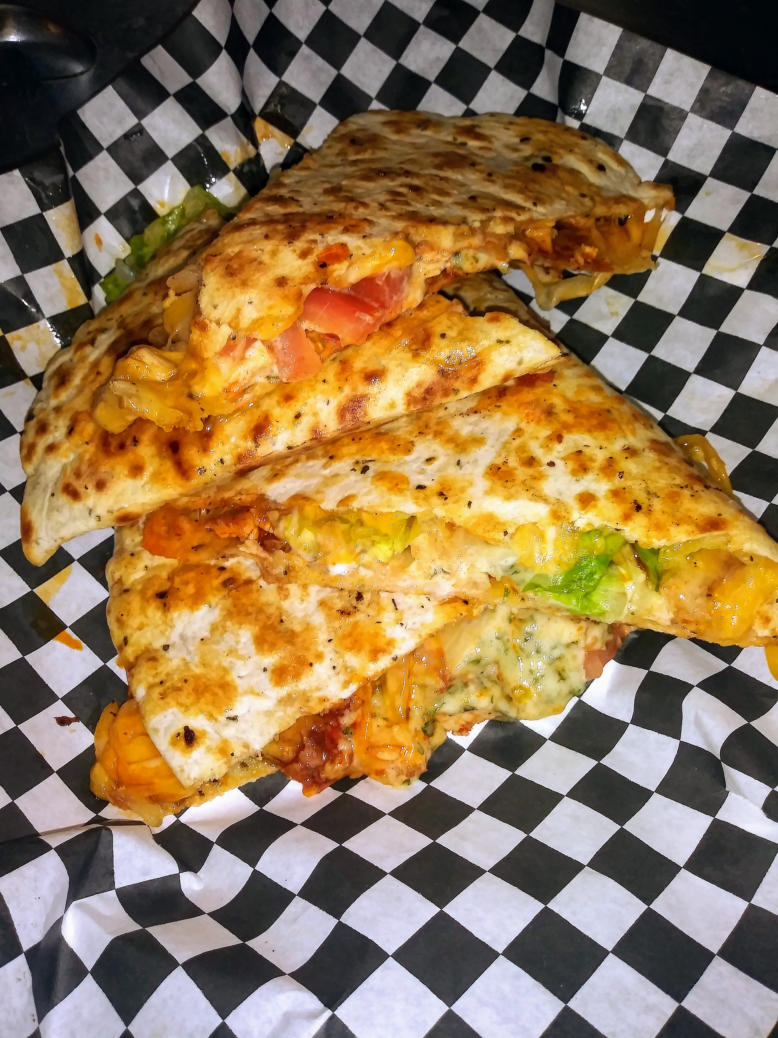 Order 716 Quesadilla food online from The Grilled Cheese Factory store, Rochester on bringmethat.com