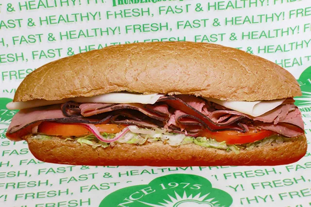 Order Roast Beef food online from Thundercloud Subs store, San Marcos on bringmethat.com