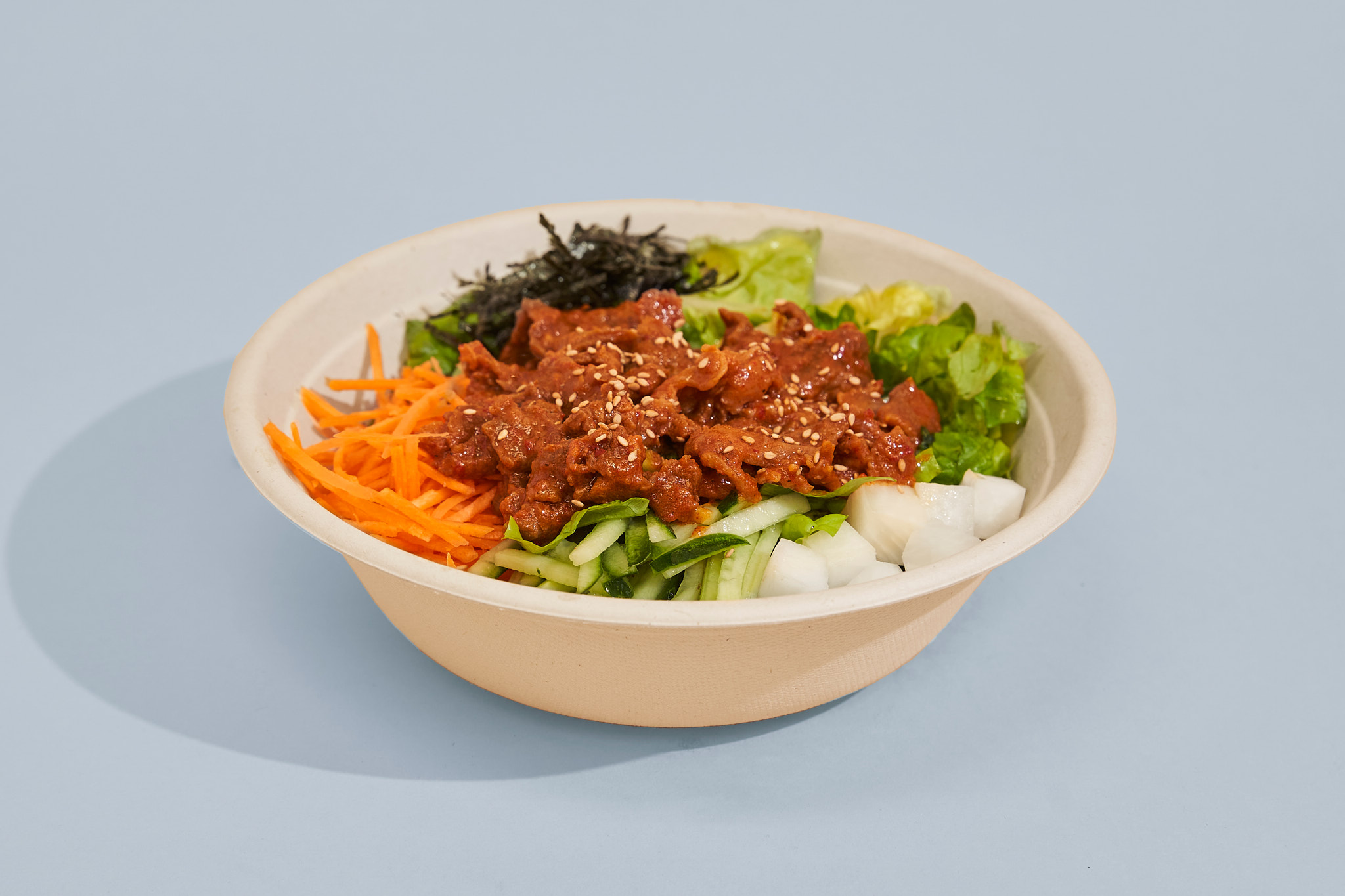 Order Spicy Pork Bowl food online from Kimbap Lab store, New York on bringmethat.com