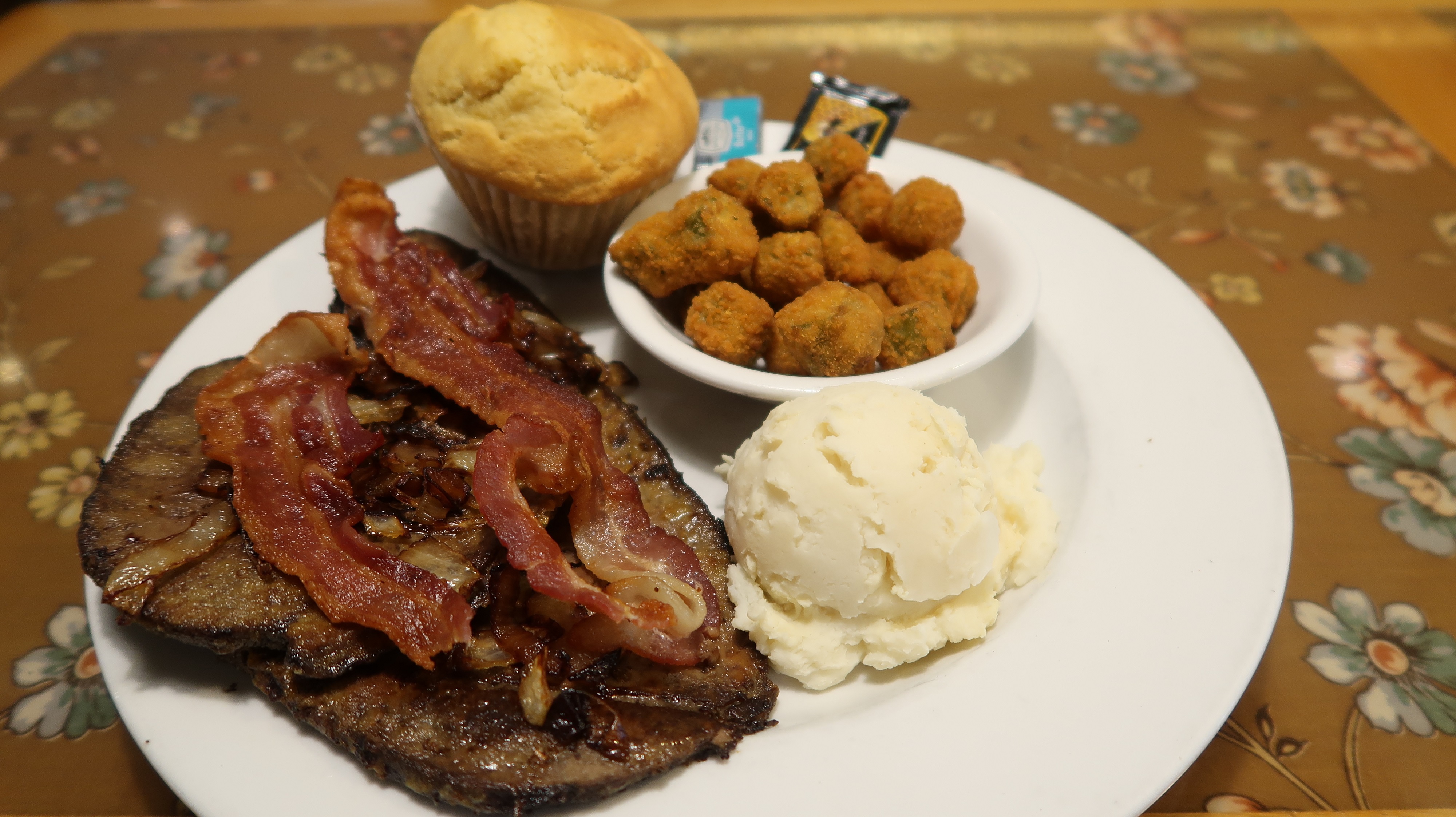 Order Liver, Bacon & Onions food online from Kountry Folks Homestyle Restaurant store, Riverside on bringmethat.com