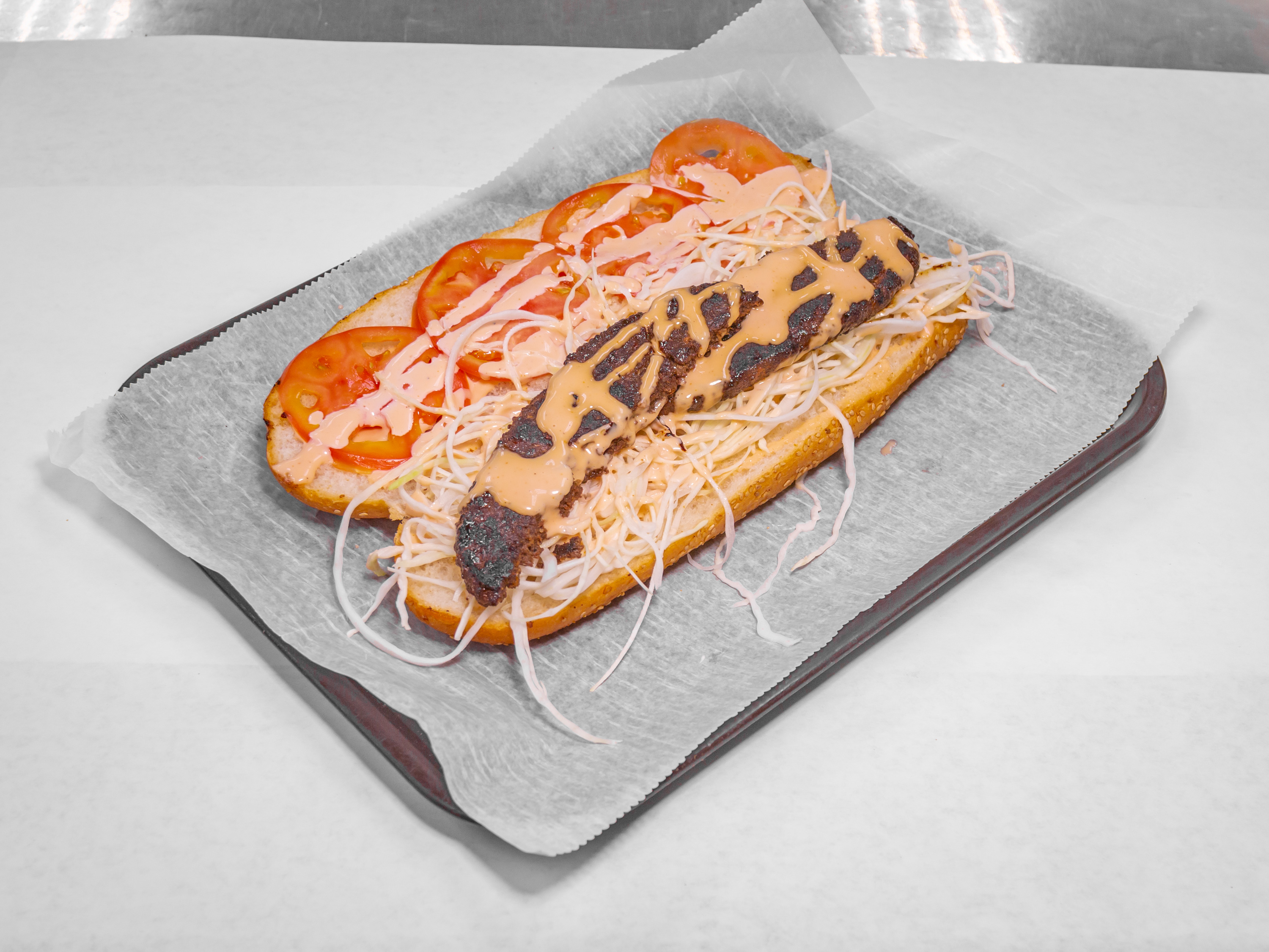 Order Beef Chimichurri Sandwich food online from Bay Shore Deli & Grocery store, Bay Shore on bringmethat.com